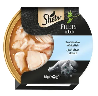 Sheba Dome Cat Food White Fish Flavor 60 g