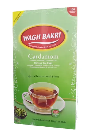 Wagh Bakri Cardamom Tea Bags, 200g