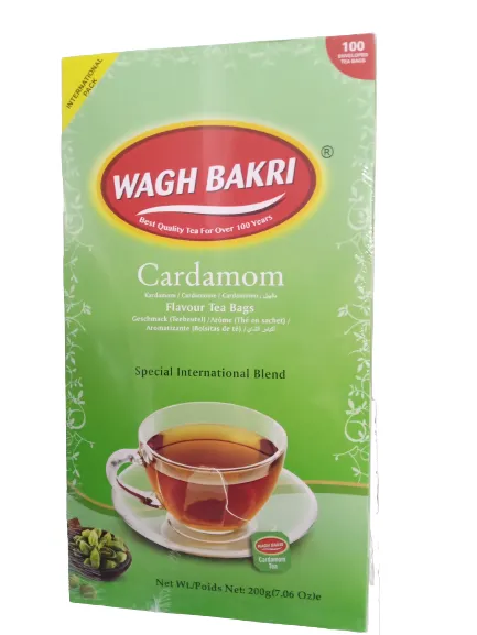 Wagh Bakri Cardamom Tea Bags, 200g