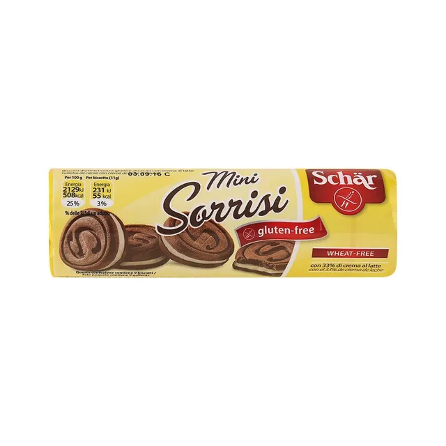 Schar Gluten Free Mini Sorrisi Biscuit, 100g