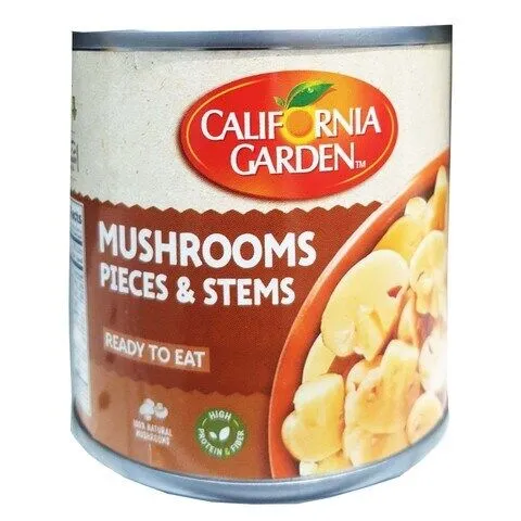 California Garden Whole Mushroom 184g