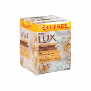 Lux Flawless Lily Soap 6 x170 g