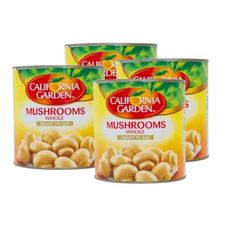 California Garden Mushroom Whole At Special Price 184 g x 4 Pcs