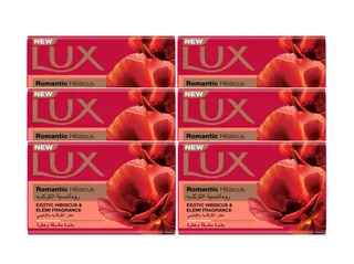 Lux Bar Romantic Hibiscus, 6 x 120g