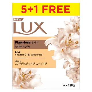 Lux Flaw Less Skin Lily 6 x 120 g