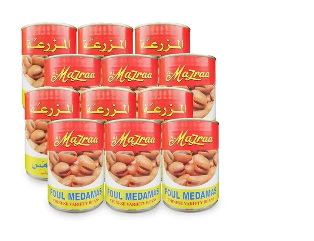 المزرعة فول مدمس صيني متنوع, 12x400g