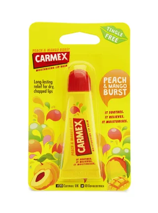 Carmex Peach&Mango Balm Tube 10Gm