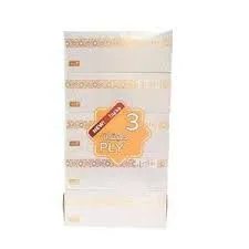 ماناديل جولد مناديل وجه 3Ply 150 سحب 5 علب