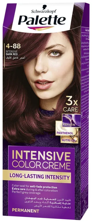 Palette Intensive Color Creme 4-88 Intensive Dark Red, 50ml