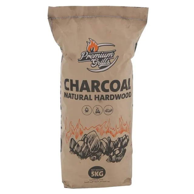 Premium Grills Charcoal Natural Hardwood 5Kg