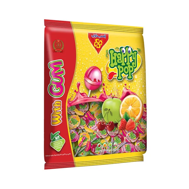 السديوي هابي بوب لوليبوب مع علكة، 50x11g