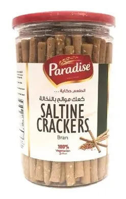 بارادايس بسكويت مالح بالنخالة 400 g
