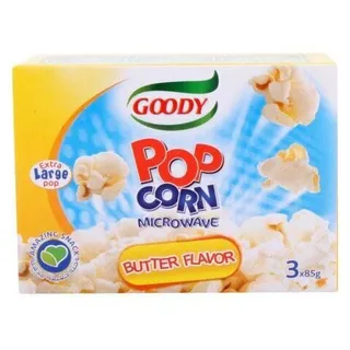 Goody Popcorn Microwave Butter, 3x85g