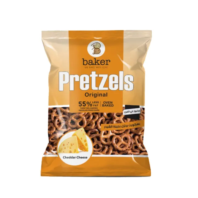 Baker Mini Pretzels Cheese 45 g