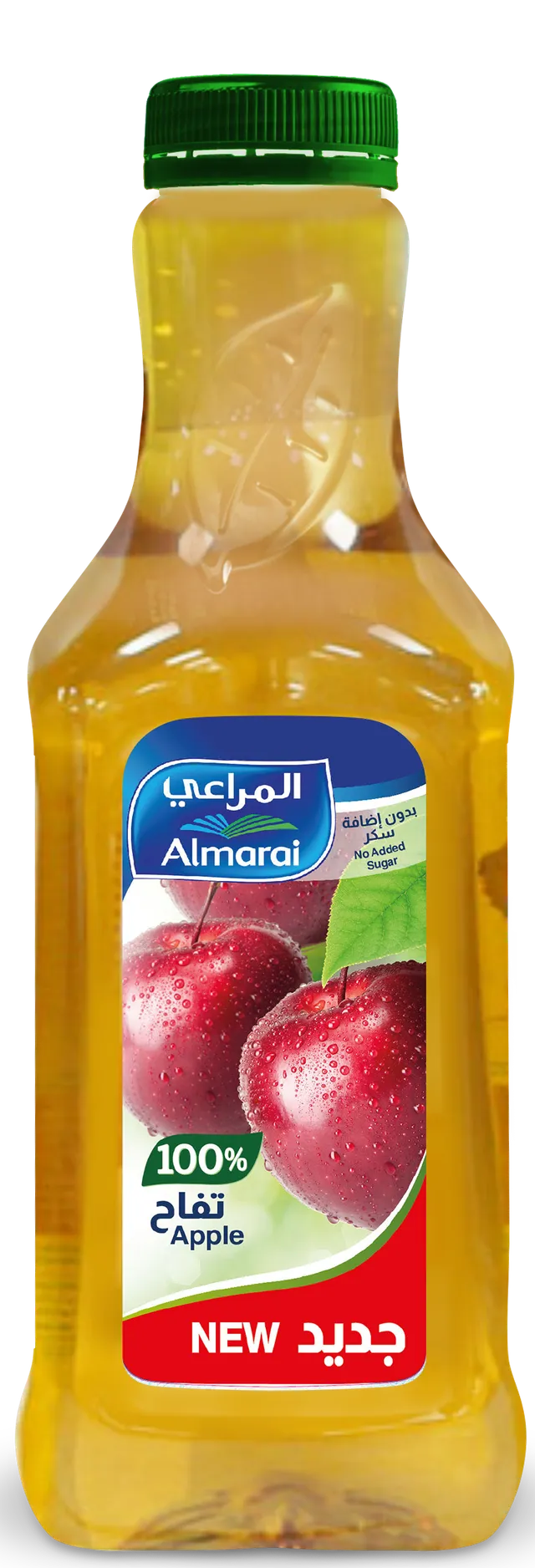 المراعي عصير تفاح بدون سكر مضاف، 1لتر