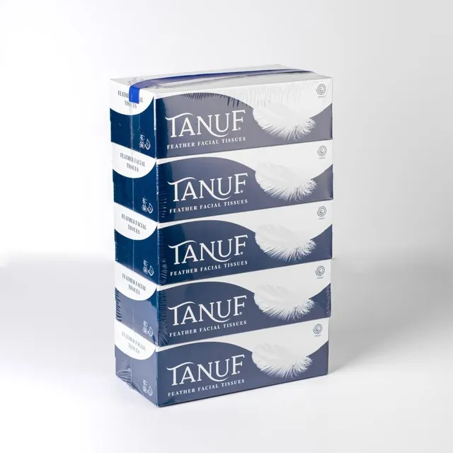 Tanuf Facial Tissues 5×150 Sheets