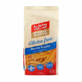 Emirates Macaroni Gluten Free Penne Riggate Corn & Rice