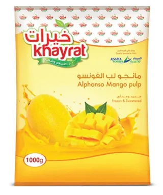 خيرات لب ألفونسو مانجو مجمد، 1kg