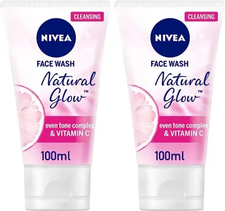 Nivea Face Wash Natural Glow, 100ml x 2