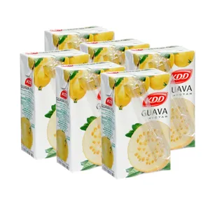 KDD Guava Juice, 6x250ml