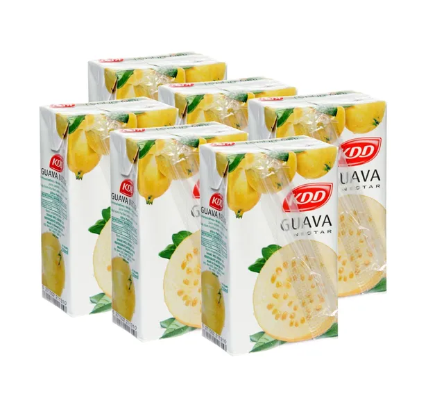KDD Guava Juice, 6x250ml