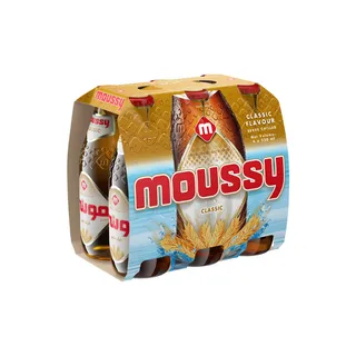 Moussy Classic Malt Beverage, 6x330ml