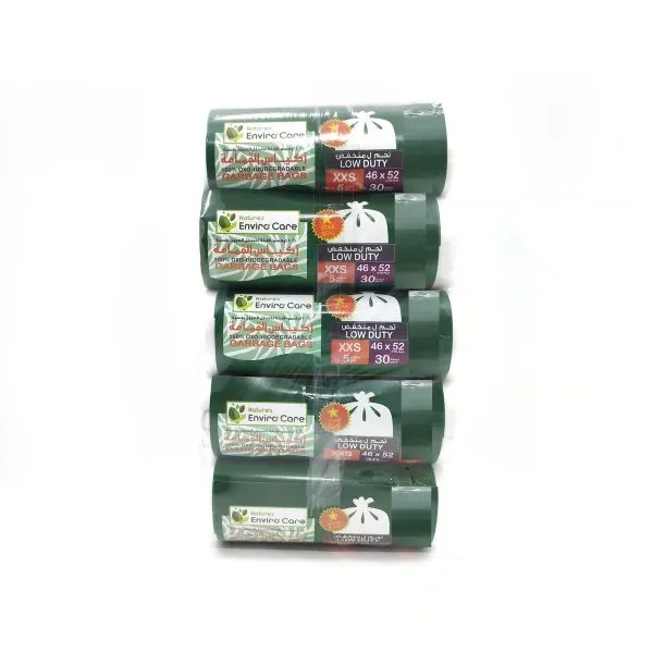 Nature's Enviro Care Garbage Bags 46x52cm, 5x30 Pieces