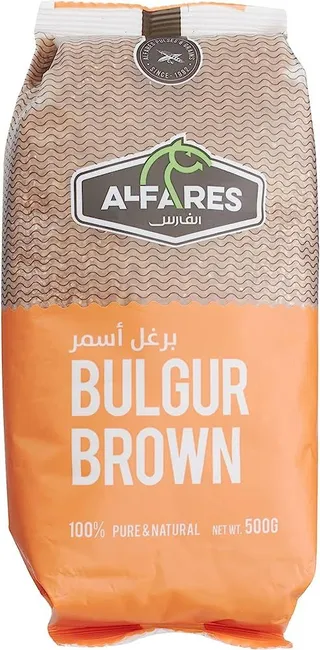 الفارس برغل بني 500 gm