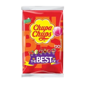 Chupa Chups The Best Of Lollipops Bag 120 pcs