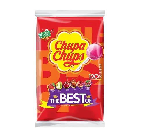 Chupa Chups The Best Of Lollipops Bag 120 pcs