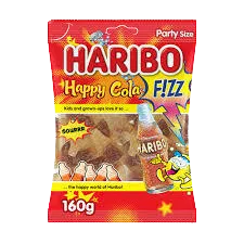 Haribo Candy Fizz Cola 160 g
