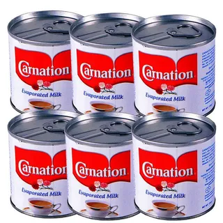 Carnation Evaporated Milk, 6x170g