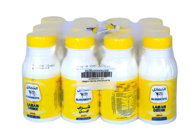 Al Khamayil Laban Drink Bottle, 12x200ml