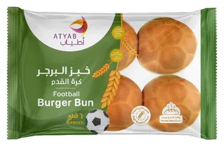 أطياب برجر بان كروي، 6 قطع