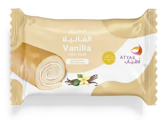Atyab Mini Vanilla Roll, 60g