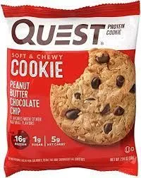 Quest Peanut Butter Chocolate Chip Protein Cookie, 58g