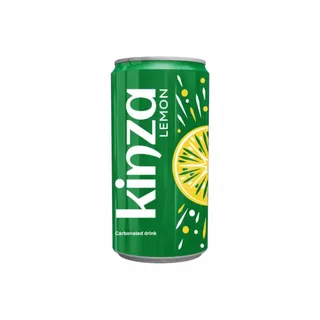 كينزا مشروب غازي ليمون علبة، 185ml