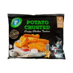 فريشلي فودز بطاطس كراستد كريسبي تيندر دجاج، 350g
