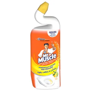 Mr Muscle Deep Action Thick Toilet Bowl Cleaner Liquid Citrus Scent, 750ml