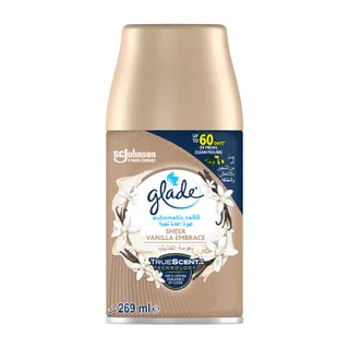 Glade Automatic Air Freshener Spray Refill Vanilla, 269ml