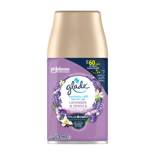 Glade Automatic Air Freshener Spray Refill Lavender & Vanilla, 269ml