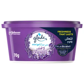 Glade Mini Gel Lavender Air Freshener 70g