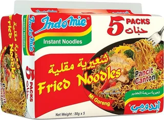 Indomie Instant Fried Noodles, 5x82g