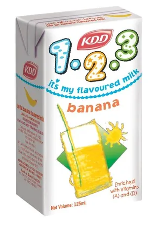 KDD UHT Banana Flavoured Milk