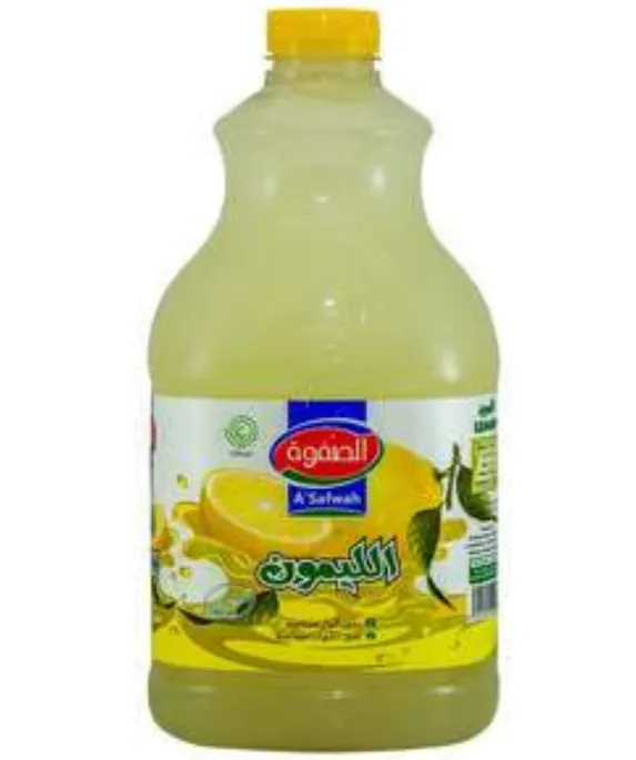 أسفوة عصير ليمون بدون سكر مضاف، 1.5L