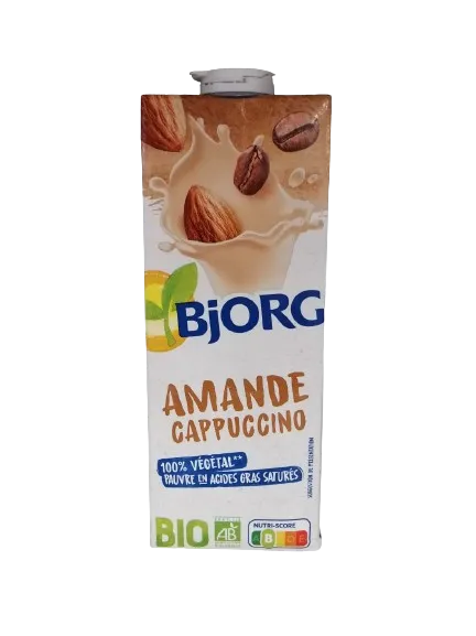 Bjorg Lait D'Amande Cappuccino Almond Drink, 1L