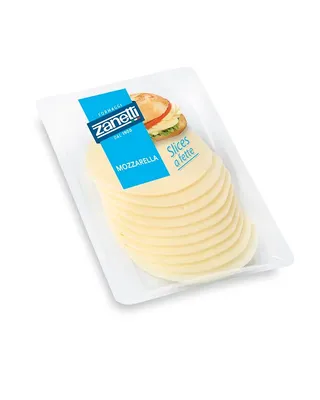 Zanetti Sliced Mozzarella Cheese, 120g