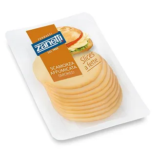 Zanetti Sliced Smoked Scamorza, 120g