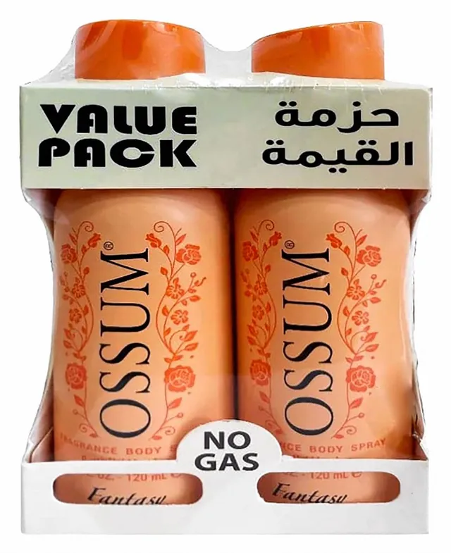 أوسوم فانتسي بخاخ عطر للنساء - خالي من الغاز، 2x120 مل