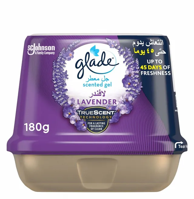Glade Large Gel Lavender 180g